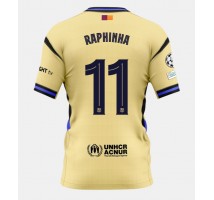 Barcelona Raphinha Belloli #11 Koszulka Wyjazdowa 2025-26 Krótki Rękaw